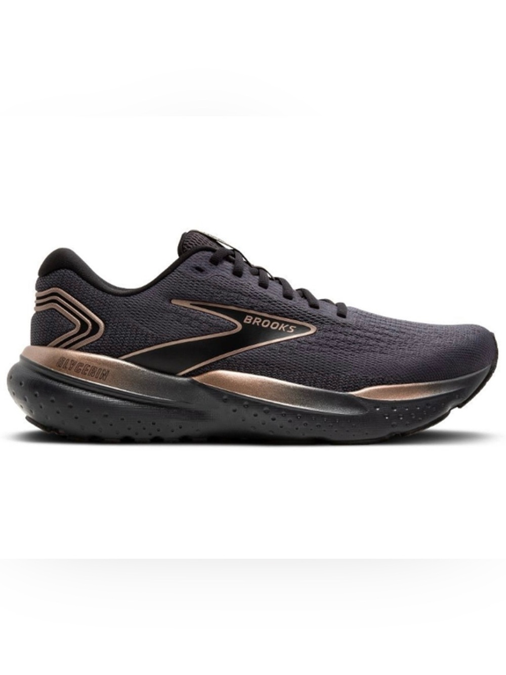 Brooks Glycerin 21 Women’s size 10 Black and Metallic Gold Running Shoes